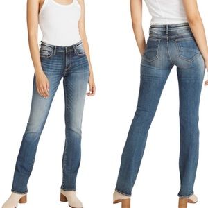 DRIFTWOOD Kelly Baby Boot Cut Jeans Medium Blue Jagger Wash